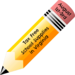 Tax Free School Supplies in Virginia