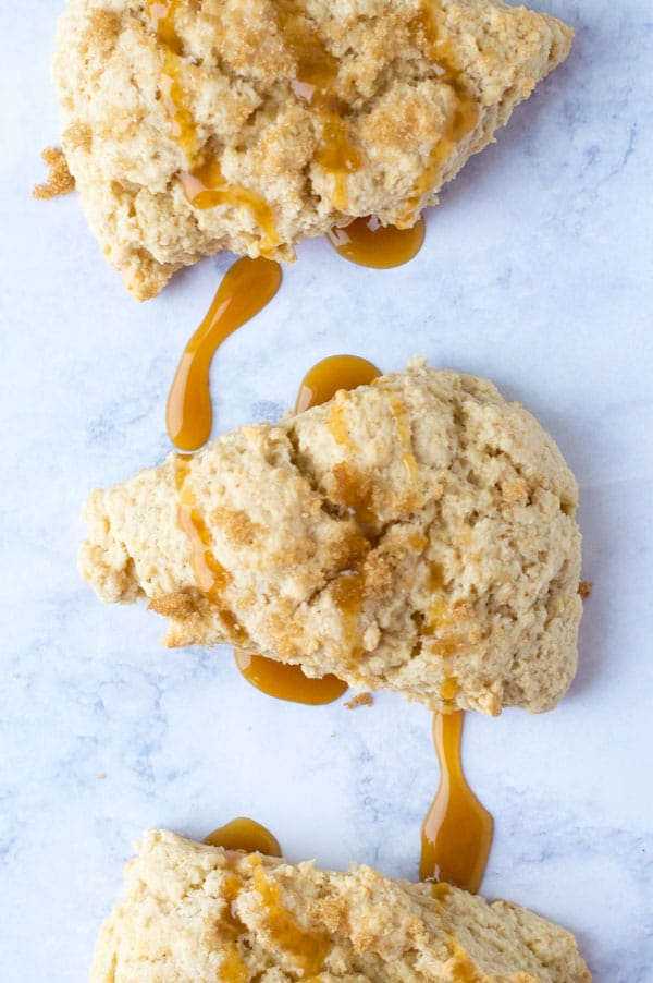These amazing brown sugar scones are perfect to share with friends and family. Flaky and buttery, scones are so easy and versatile!