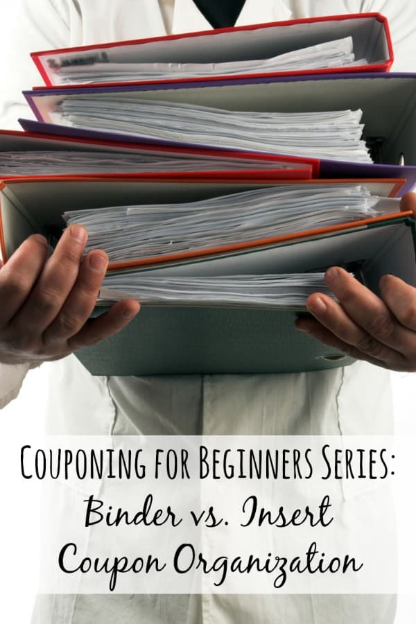 So you're a couponing beginner and you've got all these coupons.  Now what?  What do you does a coupon beginner do with these coupons so they don't get lost or damaged but are easy to find?  You organize them of course!  Here are the two most popular coupon organization techniques broken down with pros and cons for coupon beginners!