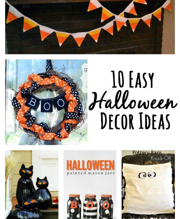 Get ready for Halloween even if you're pressed for time with these fast, fun, and easy Halloween decor ideas!