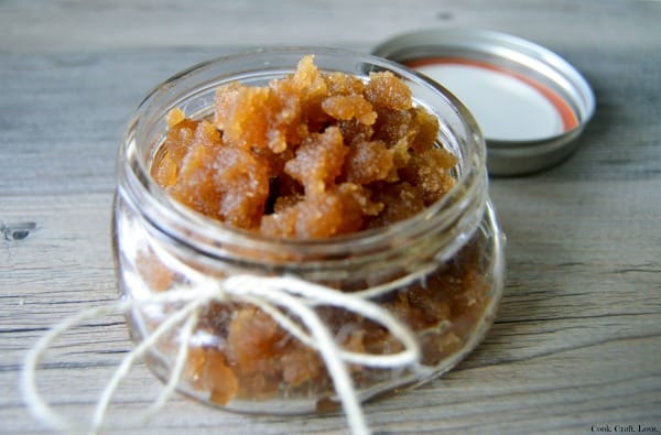 If you're looking for a frugal way to take care of your skin then this diy body scrub is the answer! A homemade body scrub saves you time, money, and chemicals! And you'll never believe the secret moisturizing ingredient!