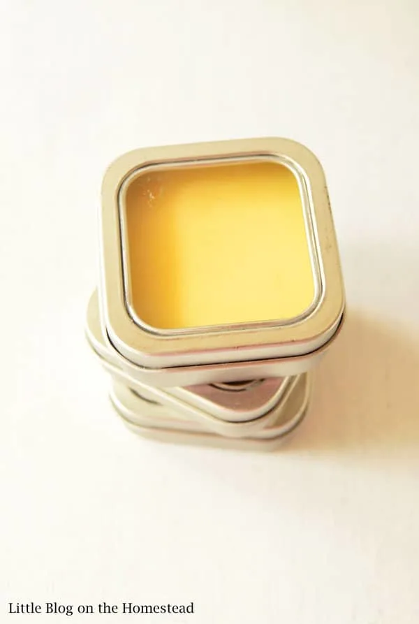 This homemade lip balm makes for a great gift or just an all natural replacement for your store bought balm with tons of ingredients you can't pronounce!