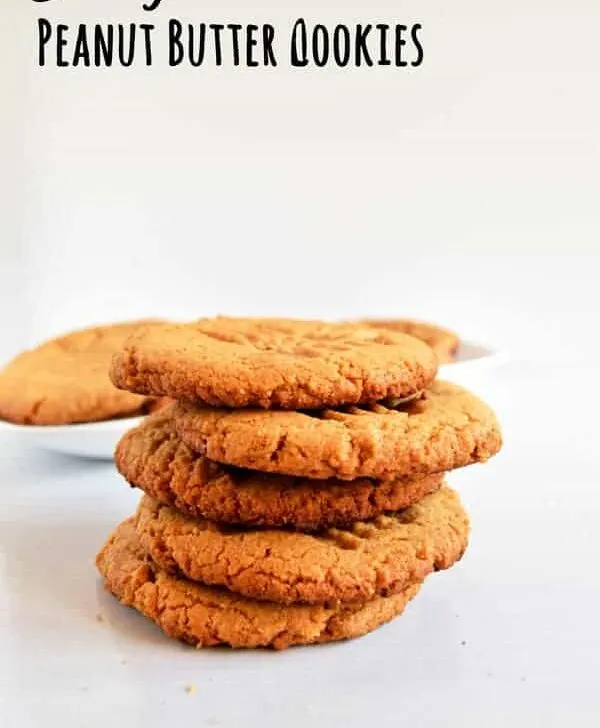 These quick and easy peanut butter cookies are perfect for sharing and with only 3 ingredients you can whip them up in no time!
