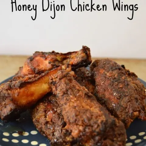Adding a little extra char to these blackened honey dijon chicken wings only adds another depth of flavor that will have you wanting to blacken all your chicken wings! Bake these chicken wings low and slow in the oven for a perfect crispy wing without the fryer!