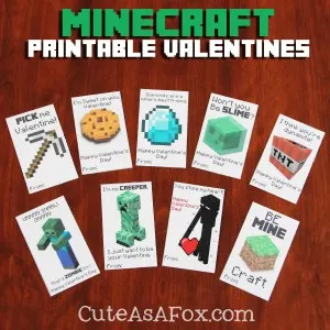 Minecraft-Printable-Valentines-Title