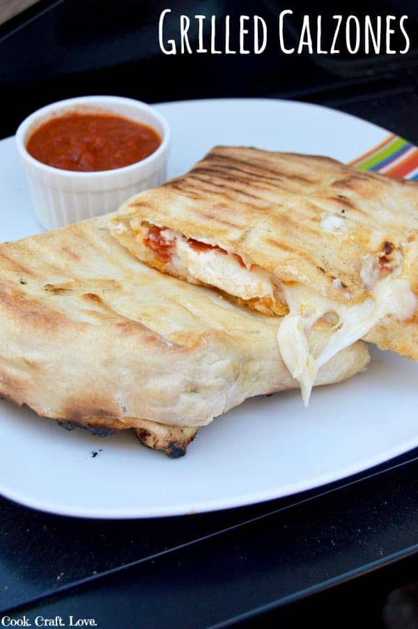 Calzones are a fun twist on pizza and can be made in a variety of flavors. Try these easy calzones on the grill!