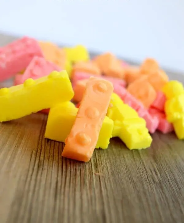 Have some Lego fun with these super simple and kid friendly Lego Smarties!