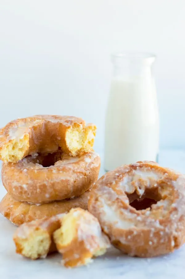 Whether you spell it donut or doughnut you can't go wrong with these easy and delicious old fashioned homemade sour cream doughnuts!