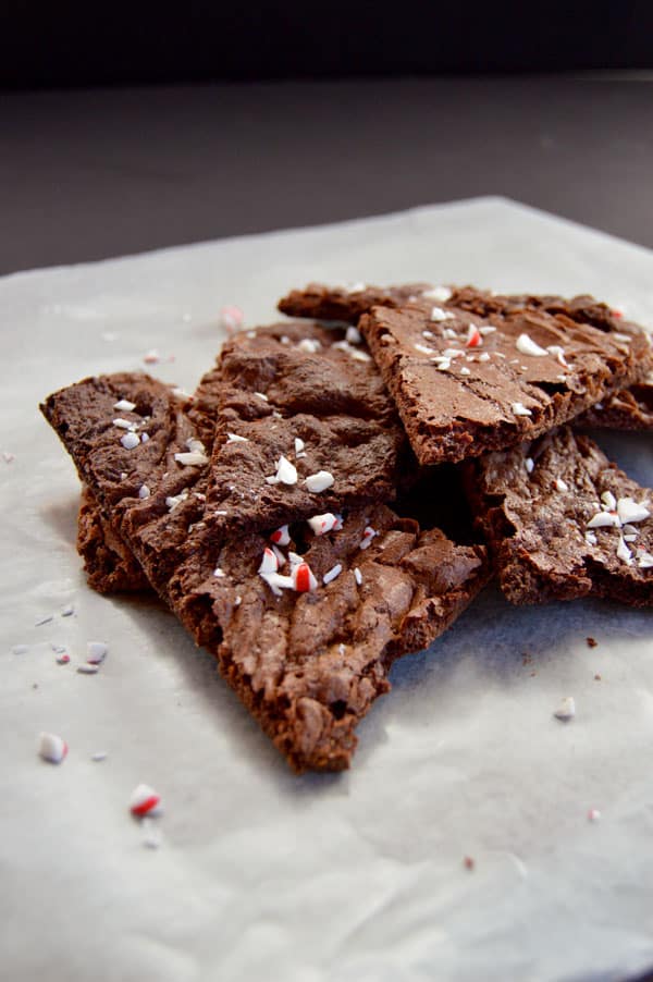 Brownie bark is amazingly crispy and sweet and you'll never guess how easy it is, too!