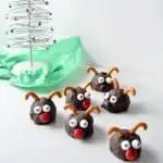 Rudolph OREO Cookie Balls + Gift Box Tutorial {free printable!}