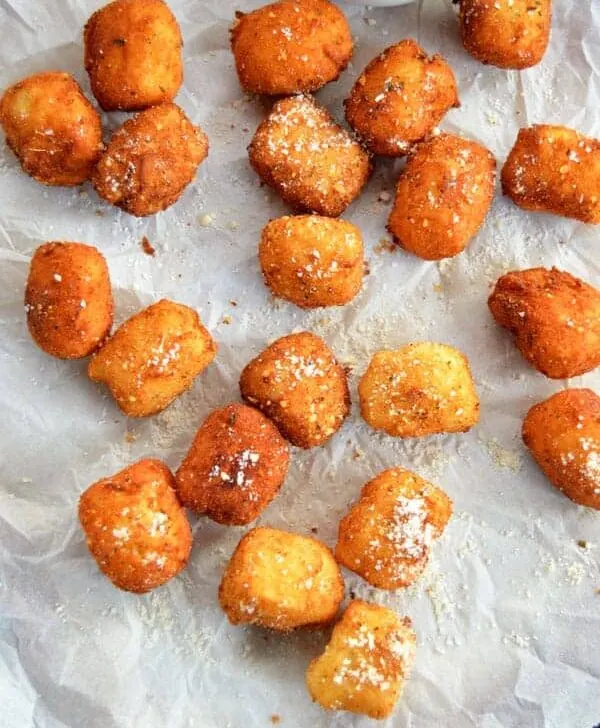 Homemade tater tots are a great way to use up leftover mashed potatoes!