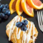 Peach Croissants with Orange Liqueur Icing {Guest Post}