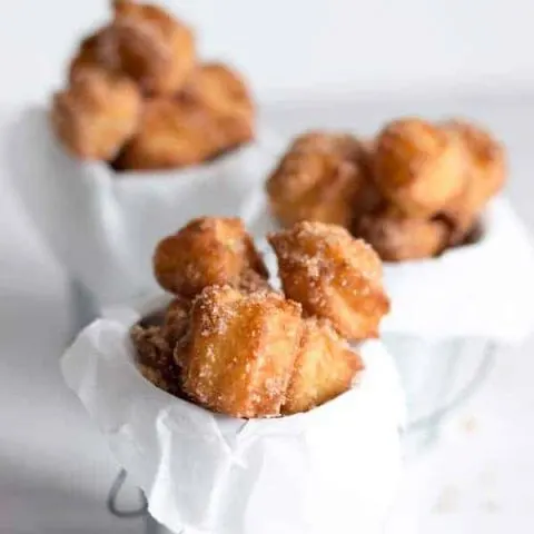 Churros are a Mexican favorite. What's better than fried dough rolled in cinnamon sugar?