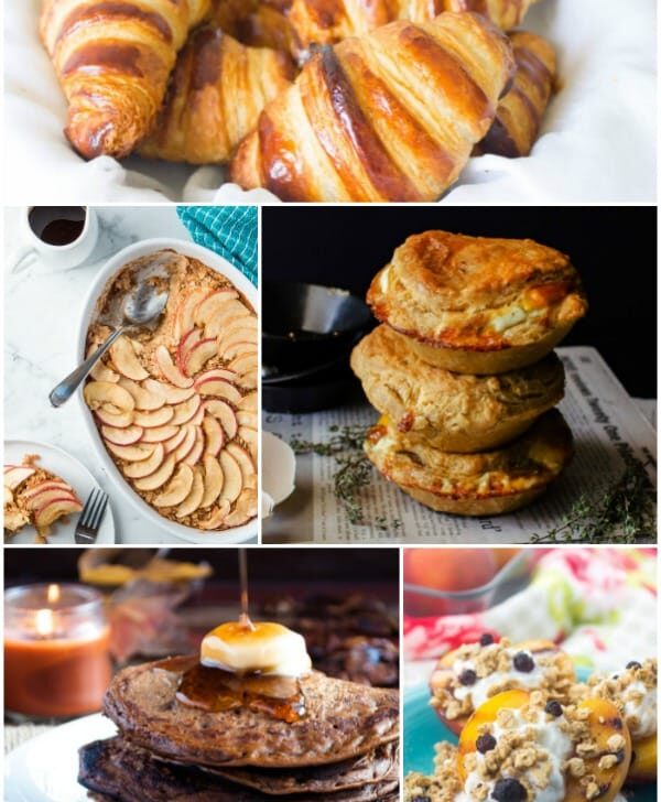 Whether you're entertaining for Easter, Mother's Day, or just having friends over for a weekend brunch these delicious and beautiful brunch recipes will please anybody on the guest list!