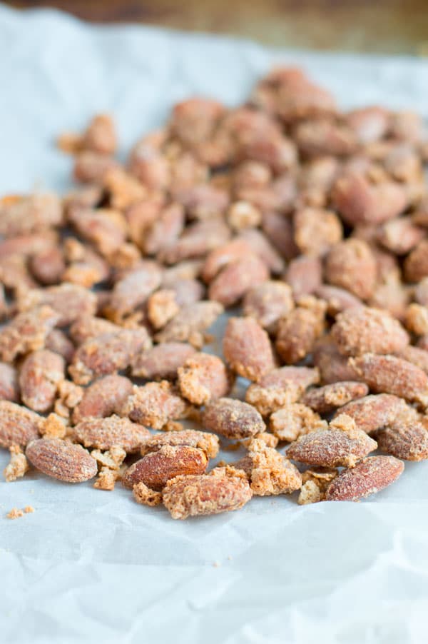 Candied almonds are perfect for snacking, topping ice cream, or sharing with friends! 