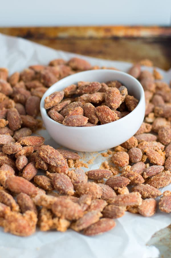 Candied almonds are perfect for snacking, topping ice cream, or sharing with friends! 