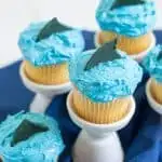 Shark Week Cupcakes