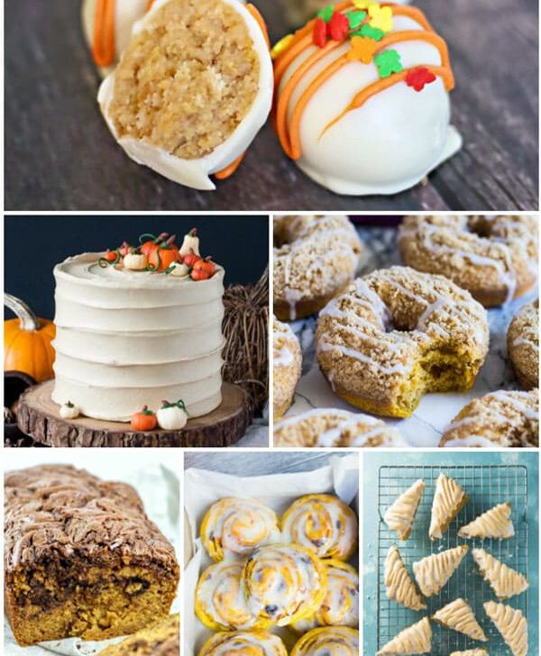 Nothing says fall like pumpkin! So I set out to round up some of the most delicious and decadent pumpkin desserts around!