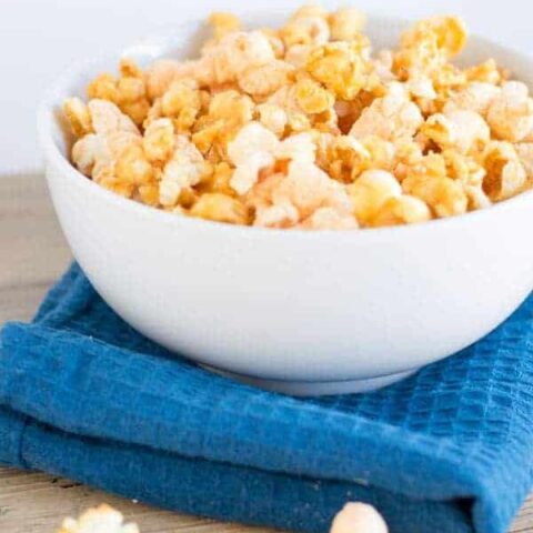Chicago style popcorn is a blend of a salty sweet treat perfect to bid farewell to my favorite president!